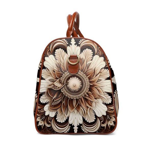 waterproof travel bag boho,Unisex travel bag,  Everyday Travel Bag, Colorful - Picture 4 of 9